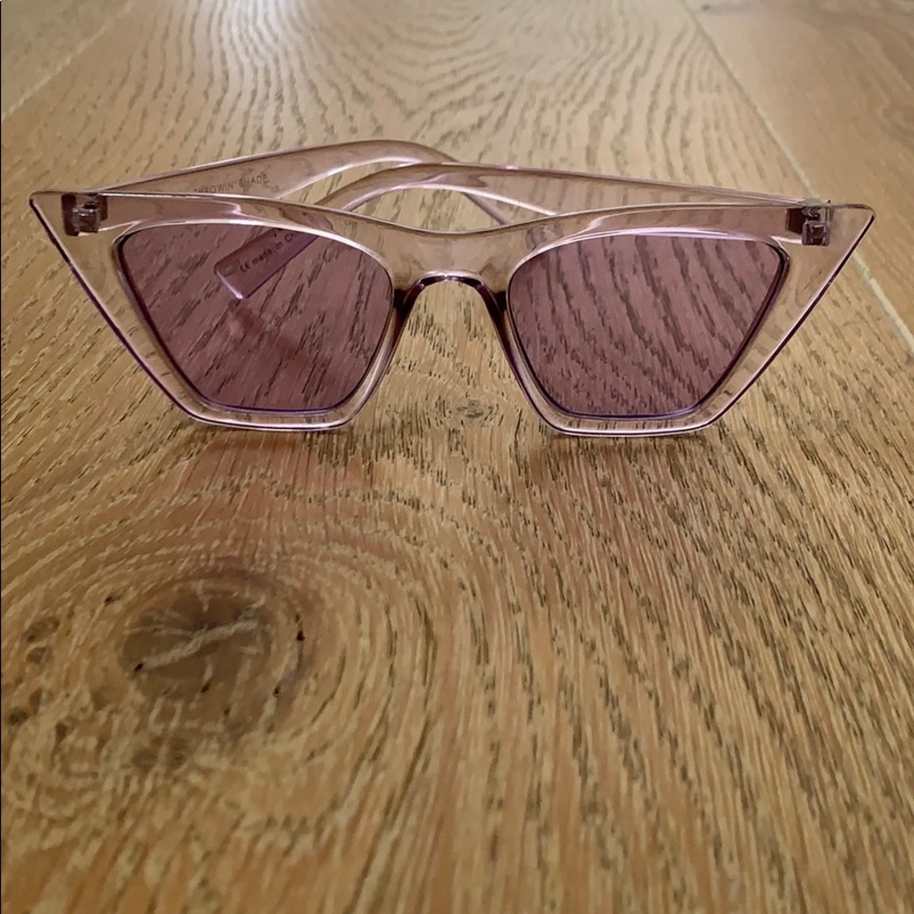 Purple sheer sunglasses
